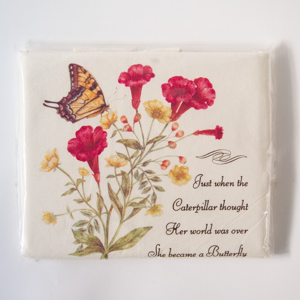 Set of 2 Alice's Cottage Flour Sack Kitchen Towels